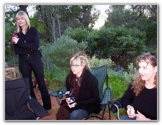 SJ Penny & Julie Camping at Lake Clifton